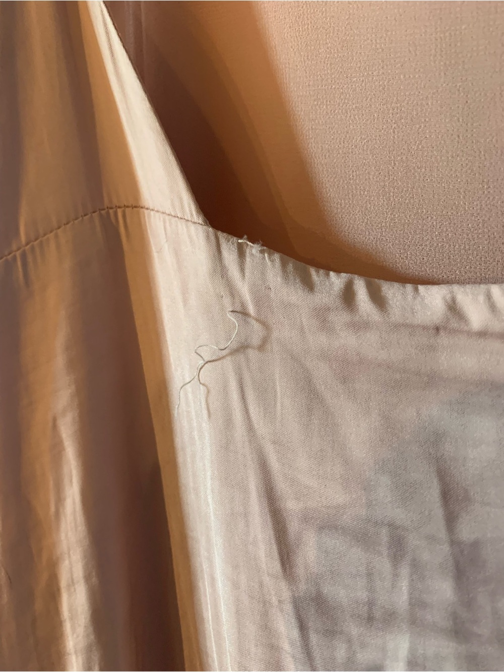Zara Blush Pink Slip Dress - Spaghetti Straps - Picture 7 of 13